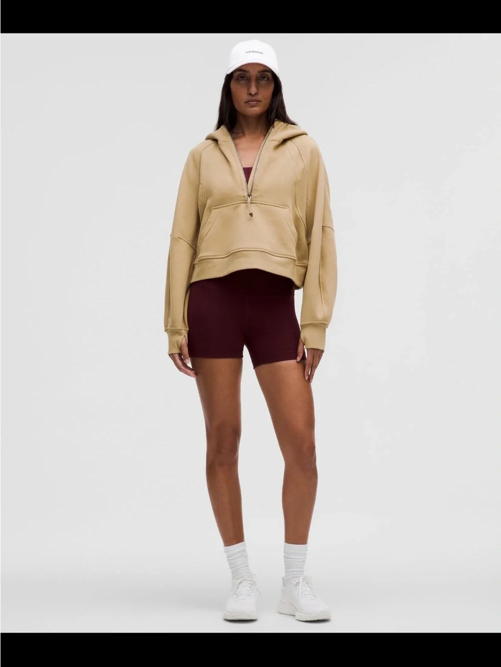 lululemon scuba oversized half zip hoodie